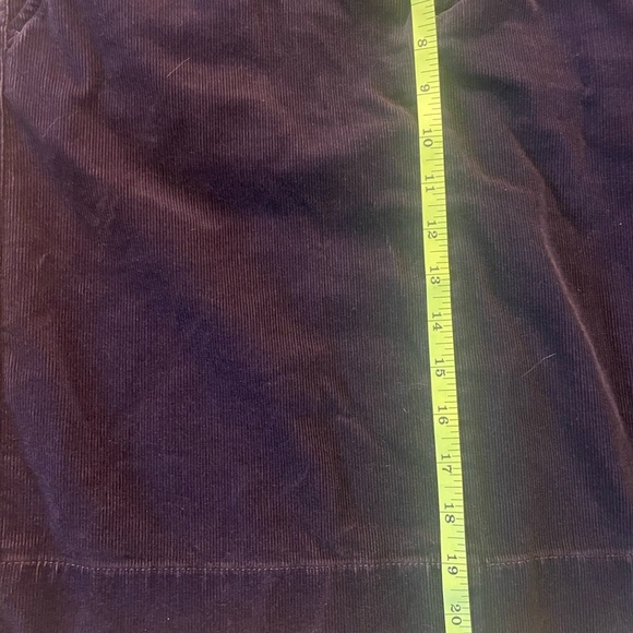Eddie Bauer Rich Purple Pencil Skirt - Picture 6 of 8